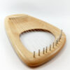 Nisoria 12 string diatonic lyre, maple wood