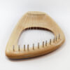 Nisoria 12 string diatonic lyre, maple wood