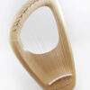 Nisoria 12 string diatonic lyre, maple wood