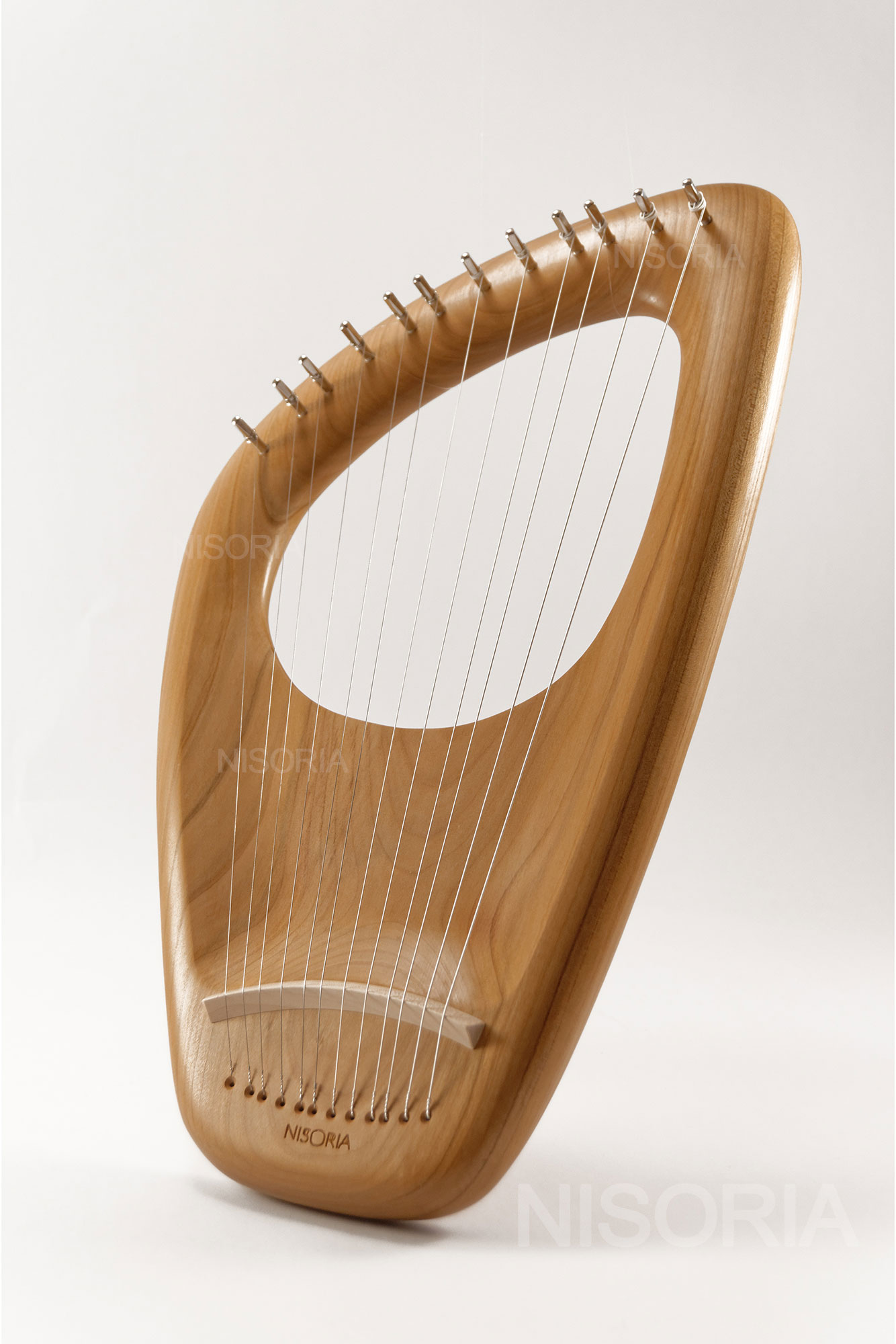 Diatonic 12 string lyre