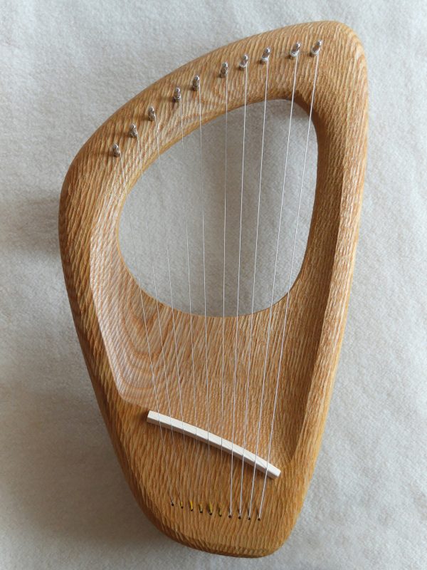 10 string Pentatonic Lyre, Ash