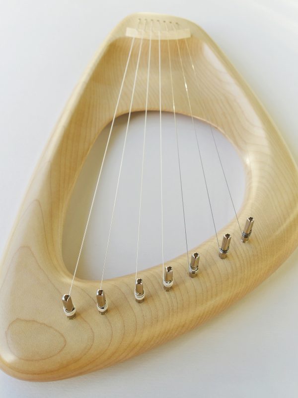 7 string Pentatonic Lyre, Maple