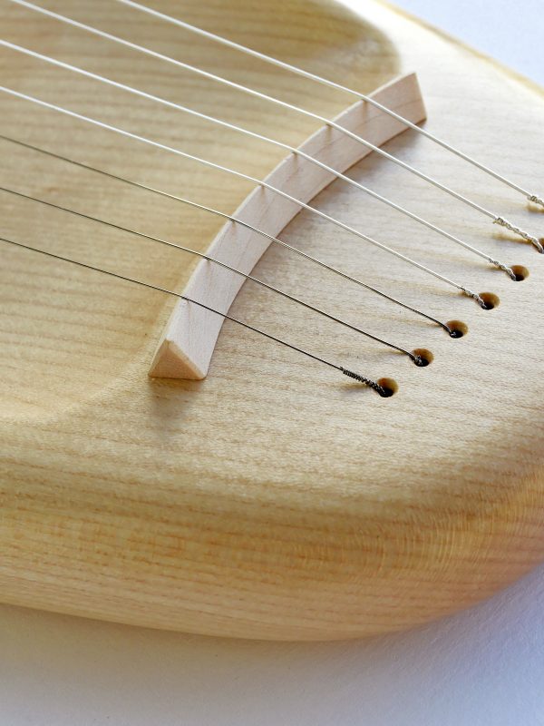 7 string Pentatonic Lyre, Maple