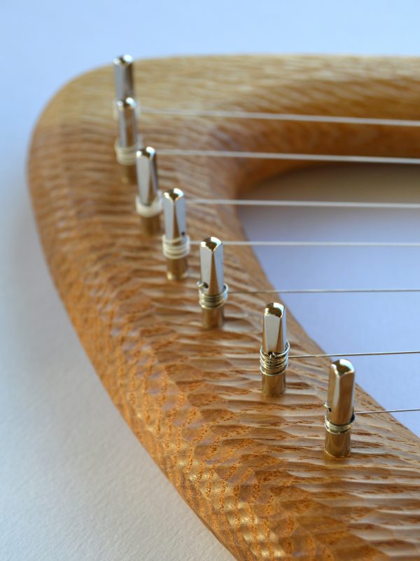 7 string Pentatonic Lyre, Ash