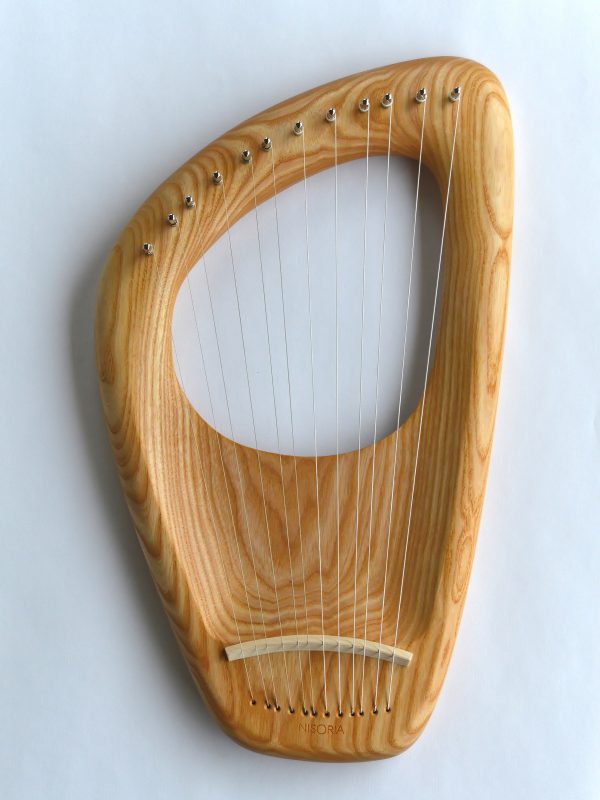 12 string Diatonic Lyre, Ash