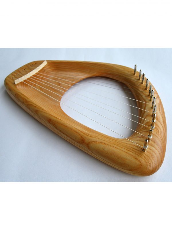12 string Diatonic Lyre, Ash