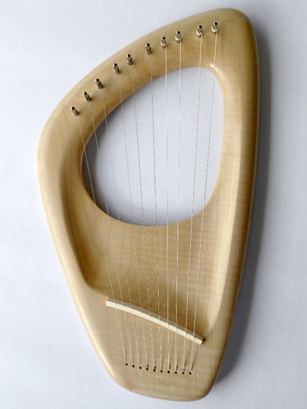 10 string Pentatonic Lyre, Maple